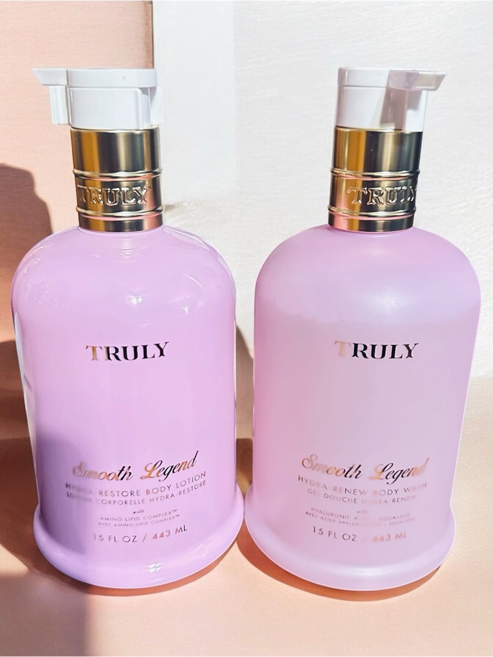 TRULY Smooth Legend Pink Body Lotion & Wash Duo